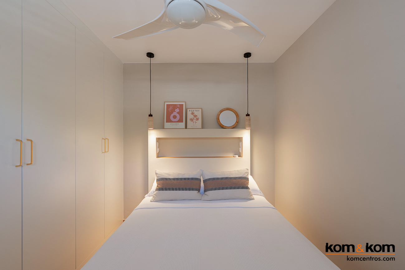 Proyecto de amueblamiento de apartamento vacacional en Benidorm